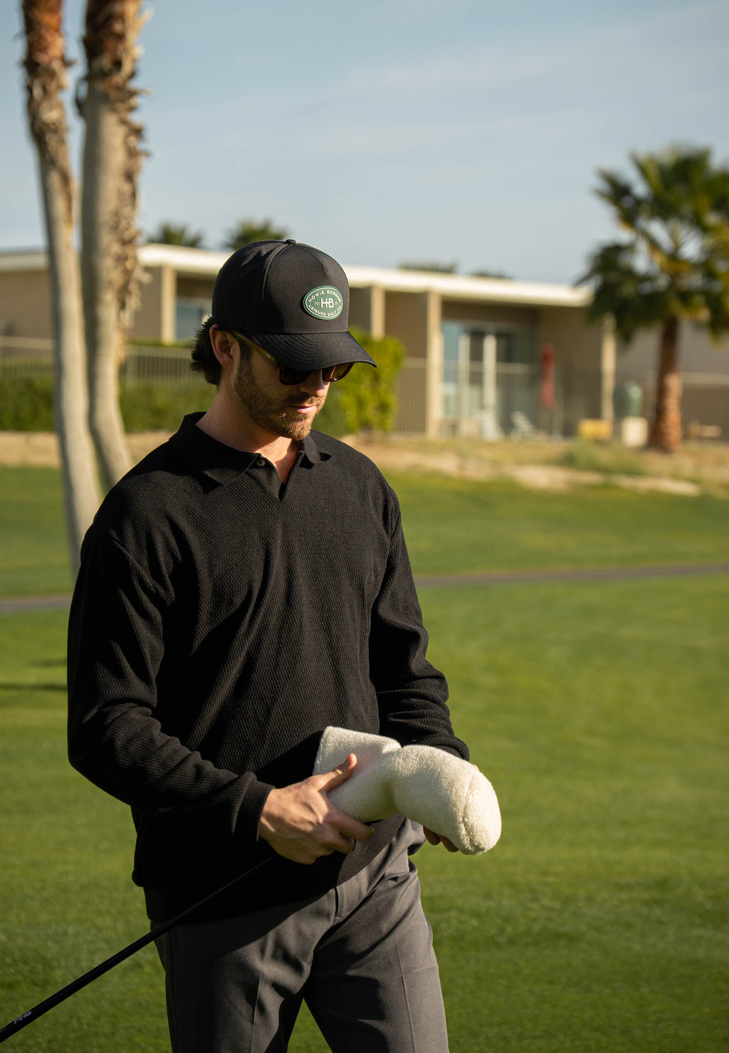 Single Button Polo Pullover
