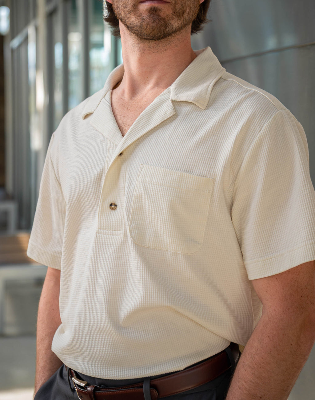 Resort Camp Collar Polo