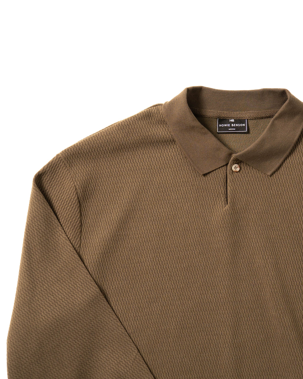 Single Button Polo Pullover