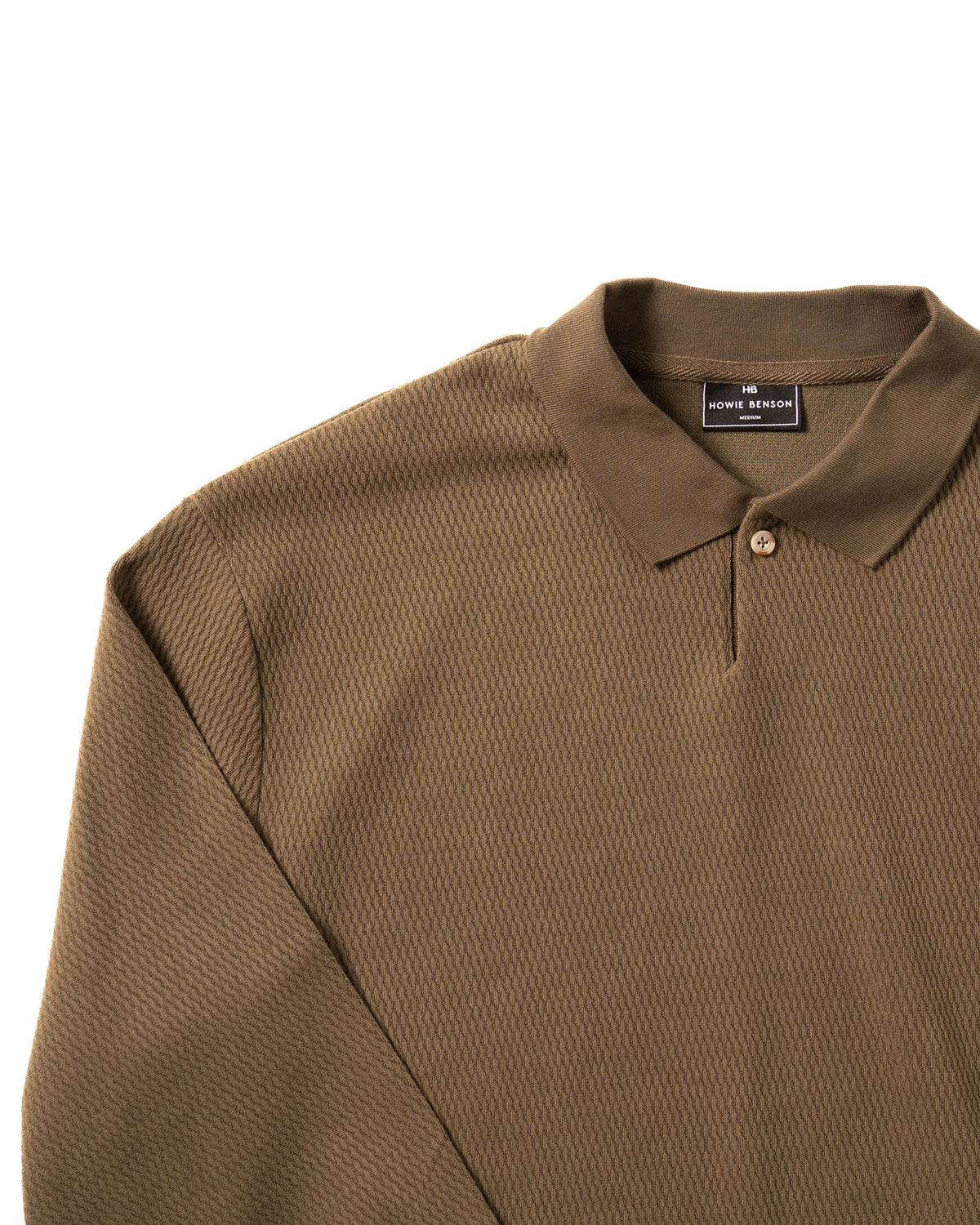 Single Button Polo Pullover