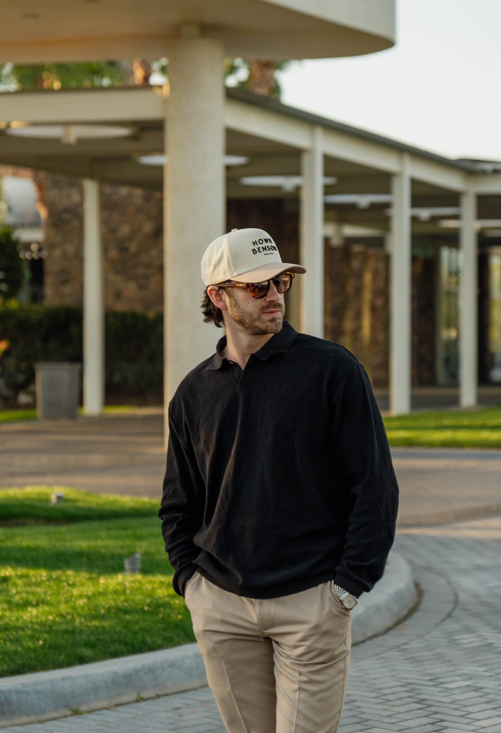 Single Button Polo Pullover